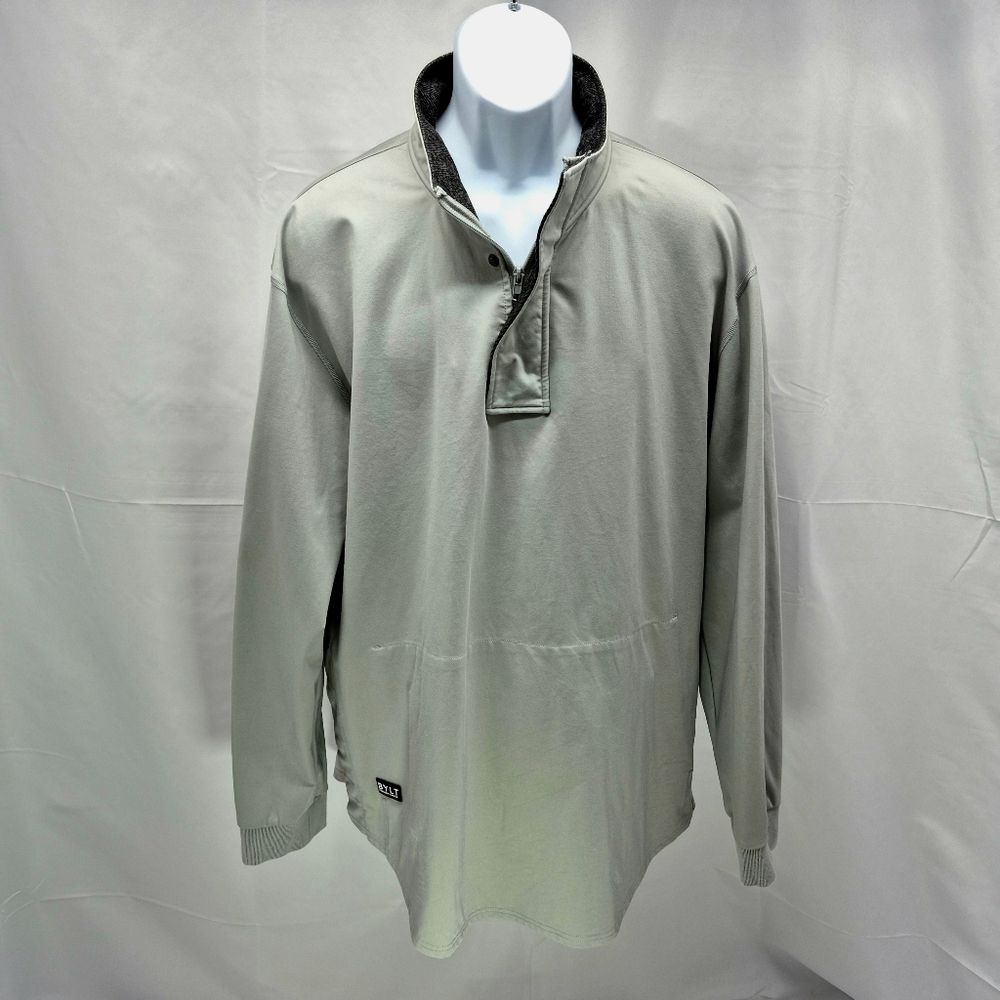 Bylt Premium Basics Elite Fairway DropCut Pullover Mens Gray Xxl Nwot Bylt Premium Basics Elite Fairway DropCut Pullover Mens Gray Xxl Nwot
